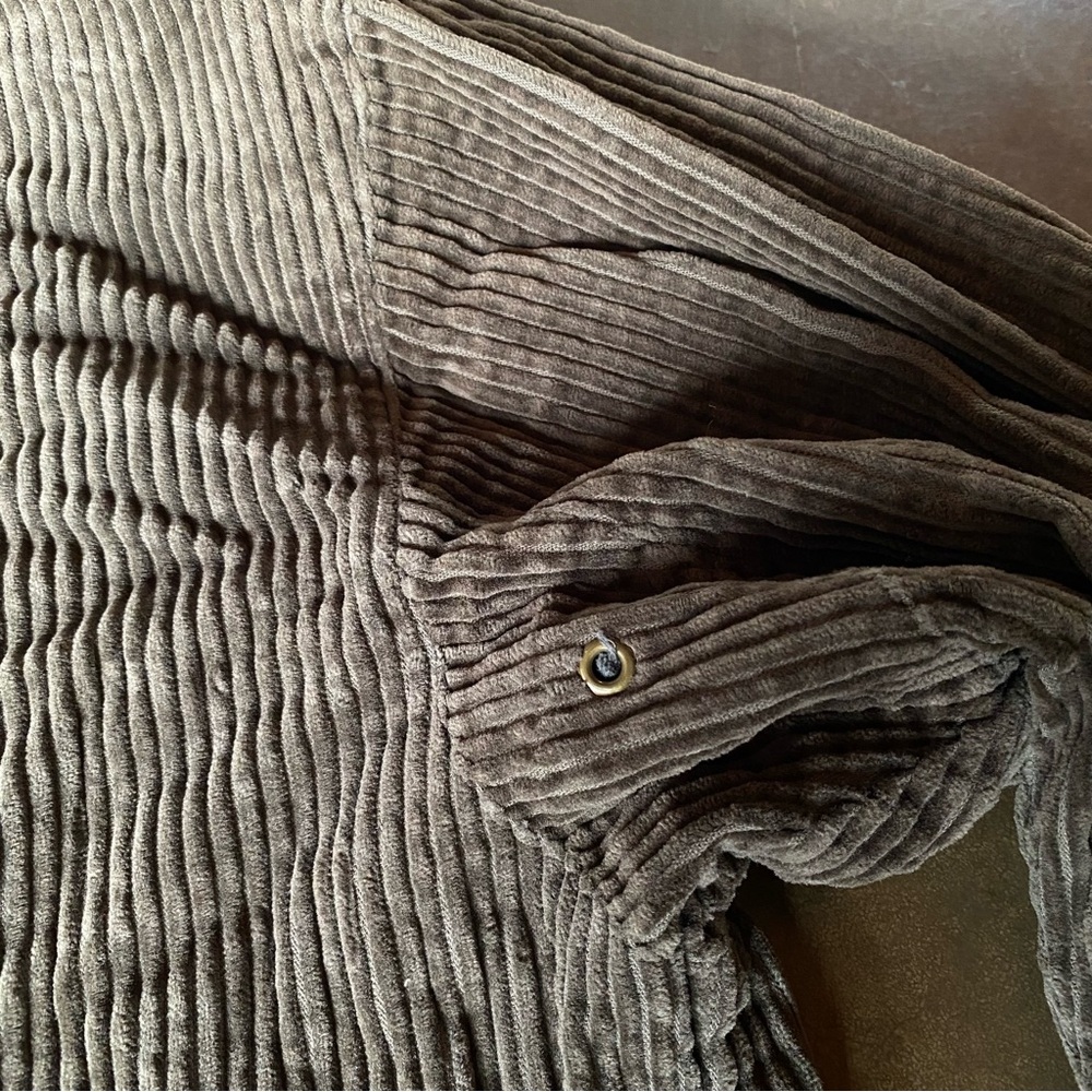 GAP Brown Corduroy Hooded Pullover Jacket - Picture 4 of 12